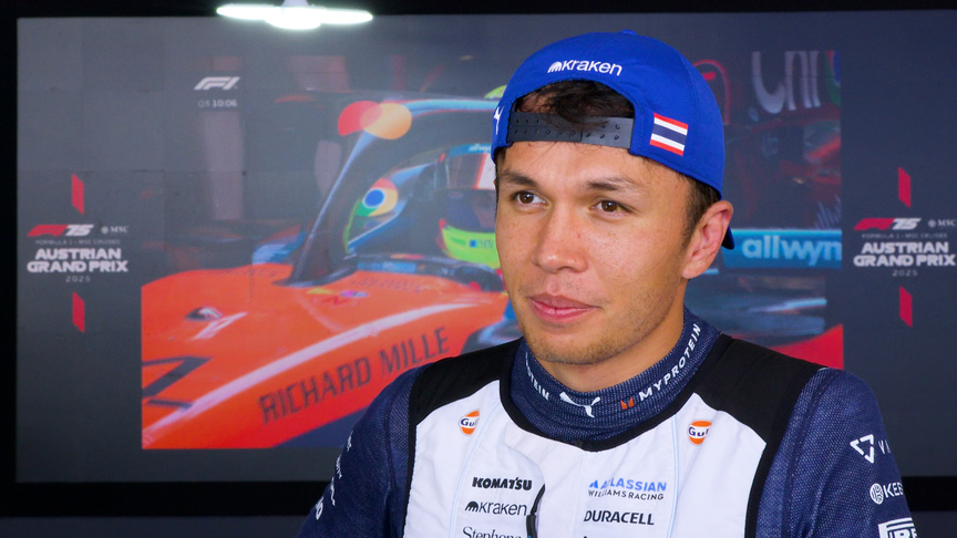 Albon debio abandonar por tercera vez consecutiva